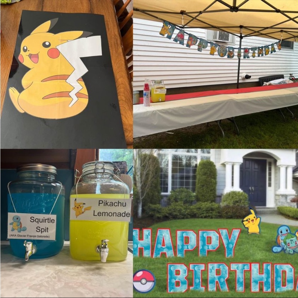 Pokémon Party Supplies